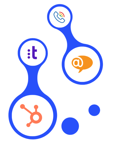Cloud &tau;&eta;&lambda;&epsilon;&phi;&omega;&nu;ί&alpha; &sigma;&epsilon; HubSpot, Talkdesk, LiveAgent &kappa;&alpha;&iota; Zoho.